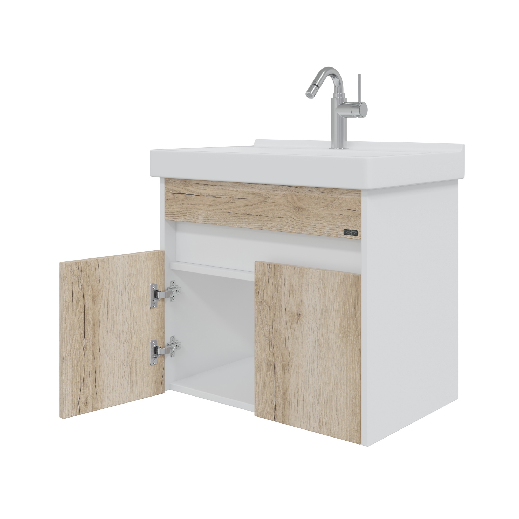 Изображение товара Тумба под раковину Санта Мира 60 ламинированное влагостойкое ДСП Россия