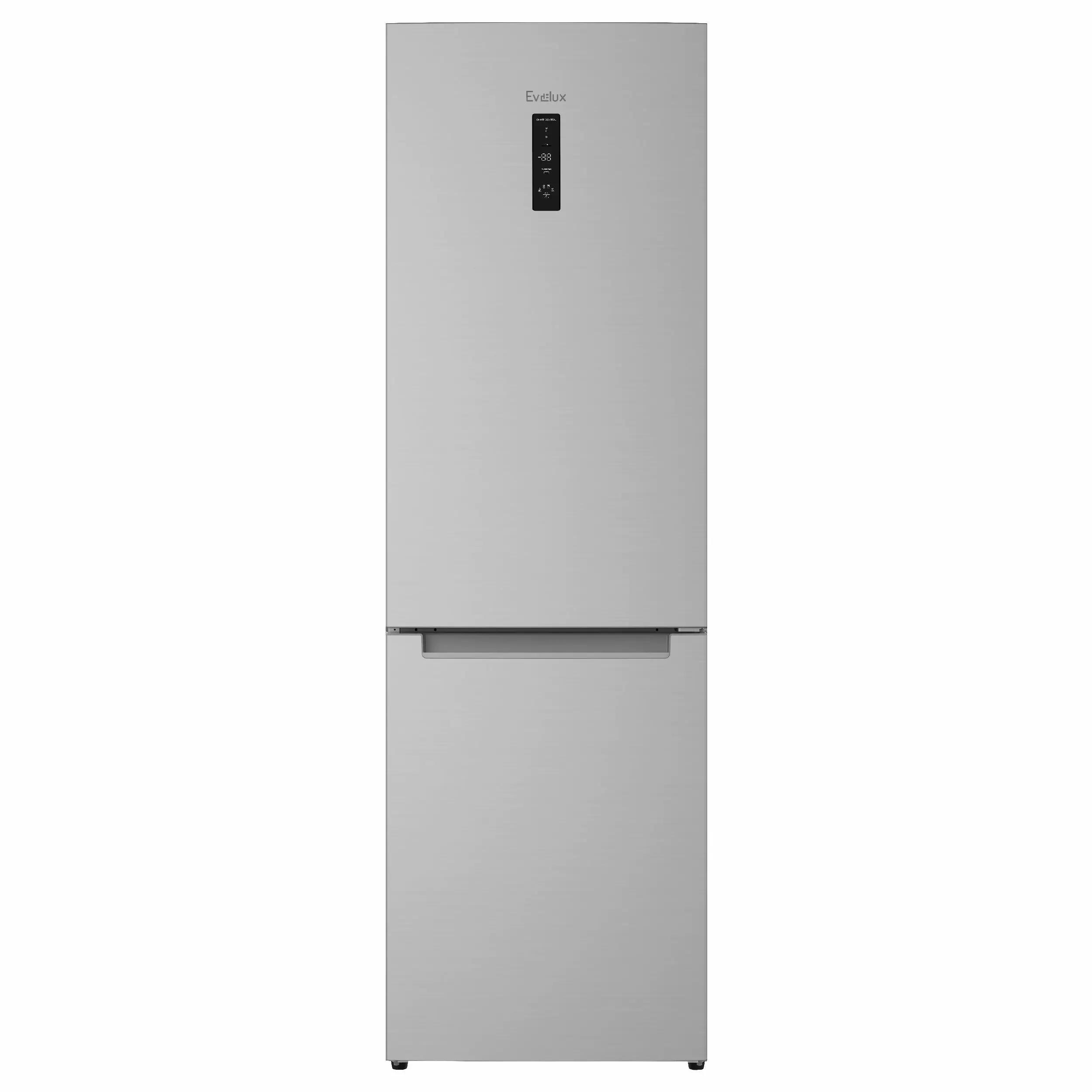 Изображение товара Отдельностоящий холодильник Evelux fs 2291 dx 60x195 см двухкамерный с No Frost