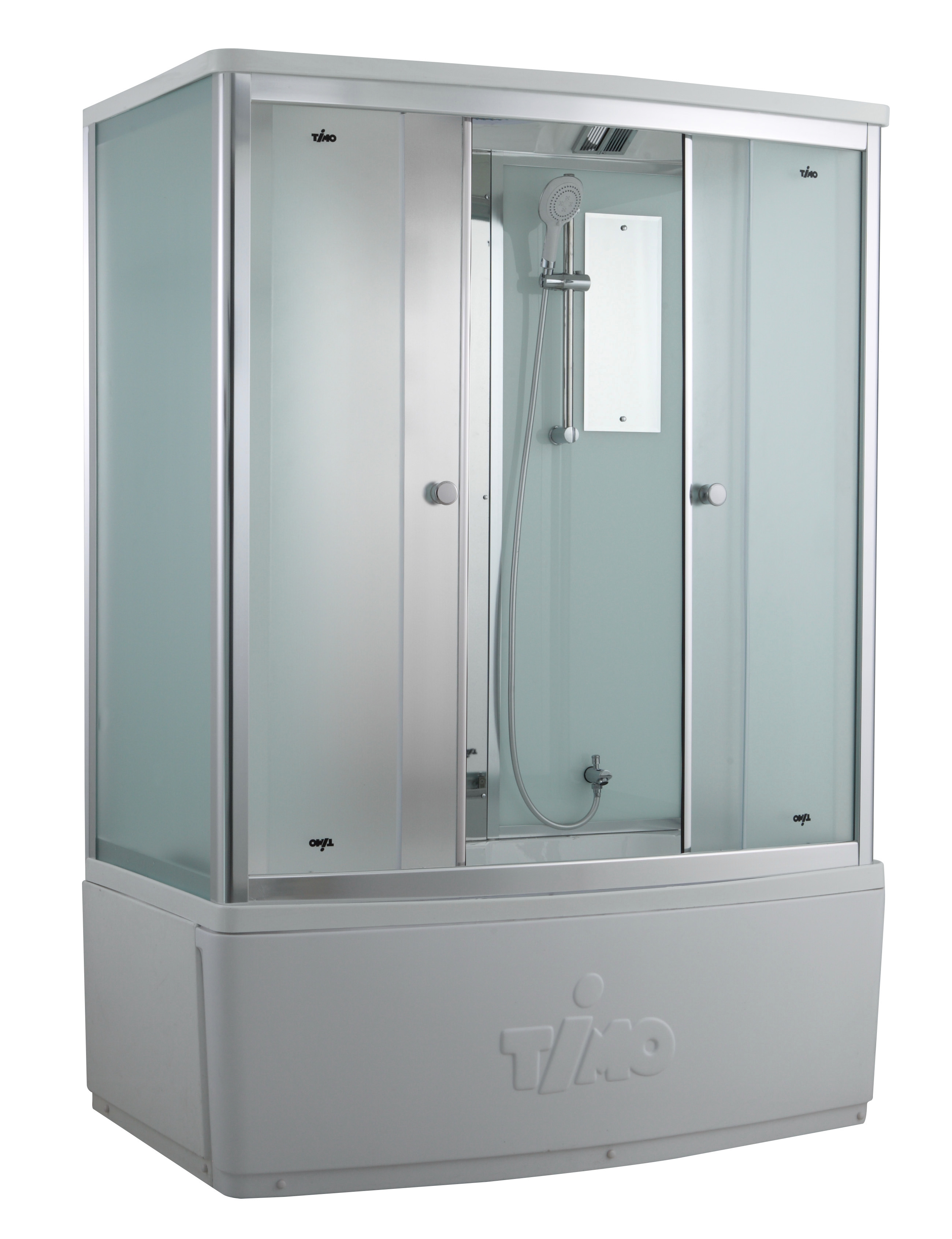 Изображение товара Душевая кабина Timo Comfort Т-8850 Fabric Glass 150x88x220 с высоким поддоном