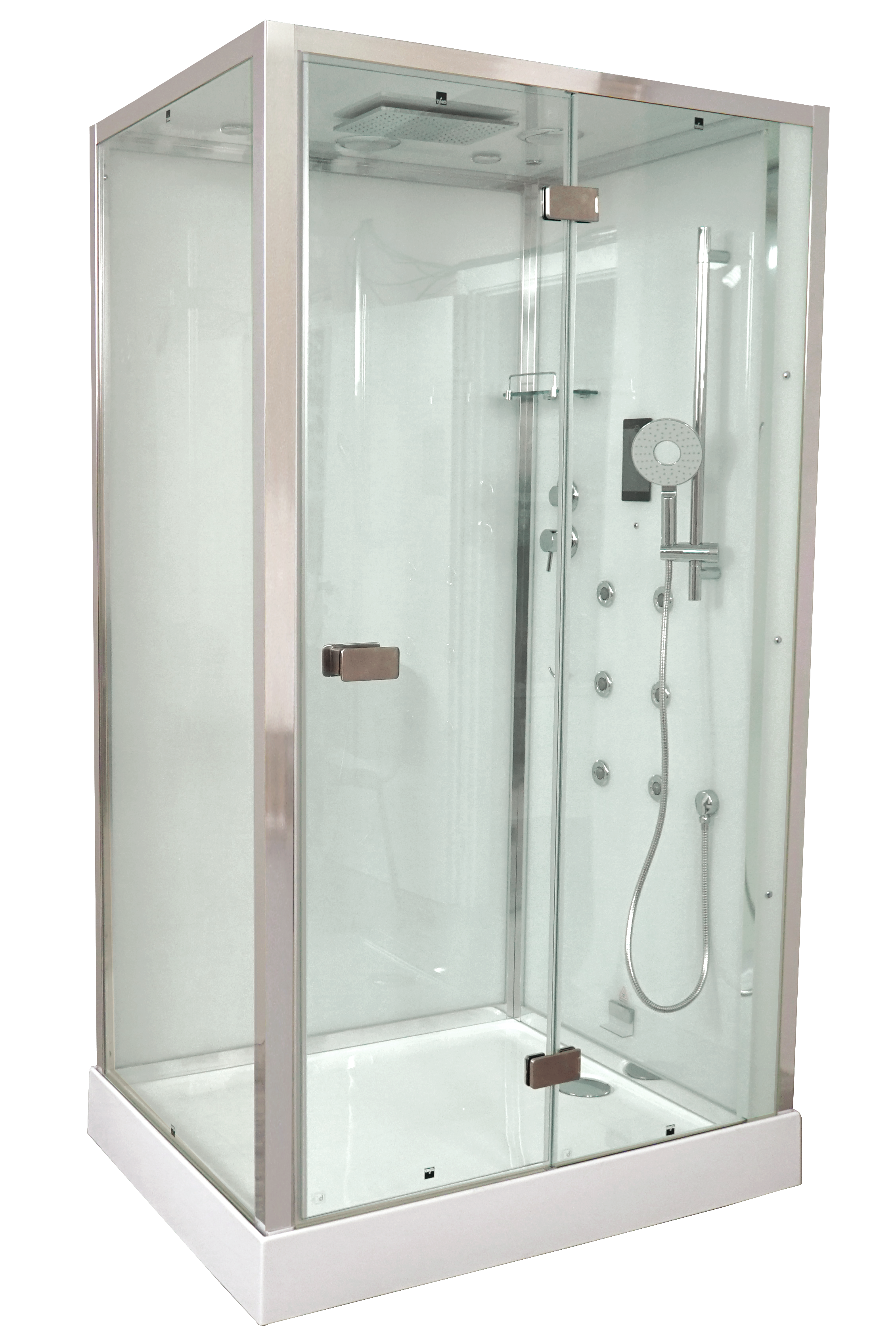 Изображение товара Душевая кабина Timo Premium PURO L 90x120x220 хамам хромотерапия поддон акрил