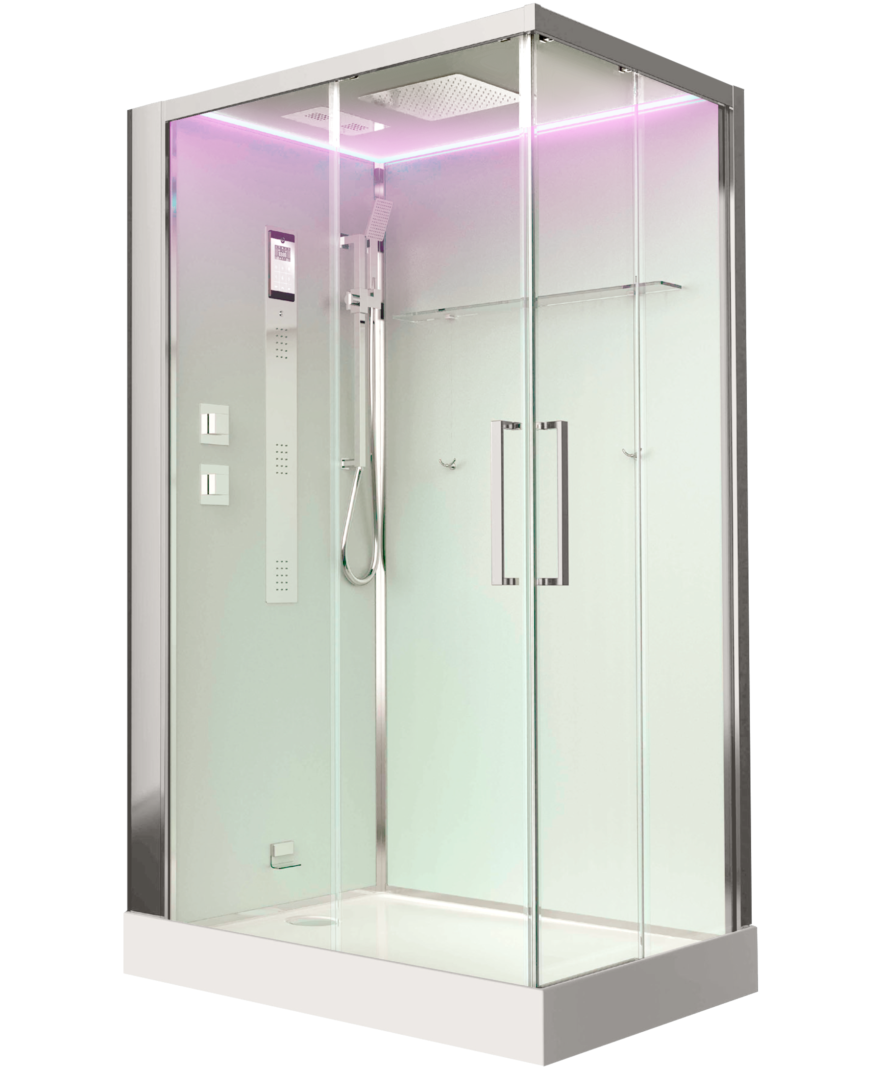 Изображение товара Душевая кабина Timo Premium HELKA R 90x120x220 с низким поддоном и гидромассажем