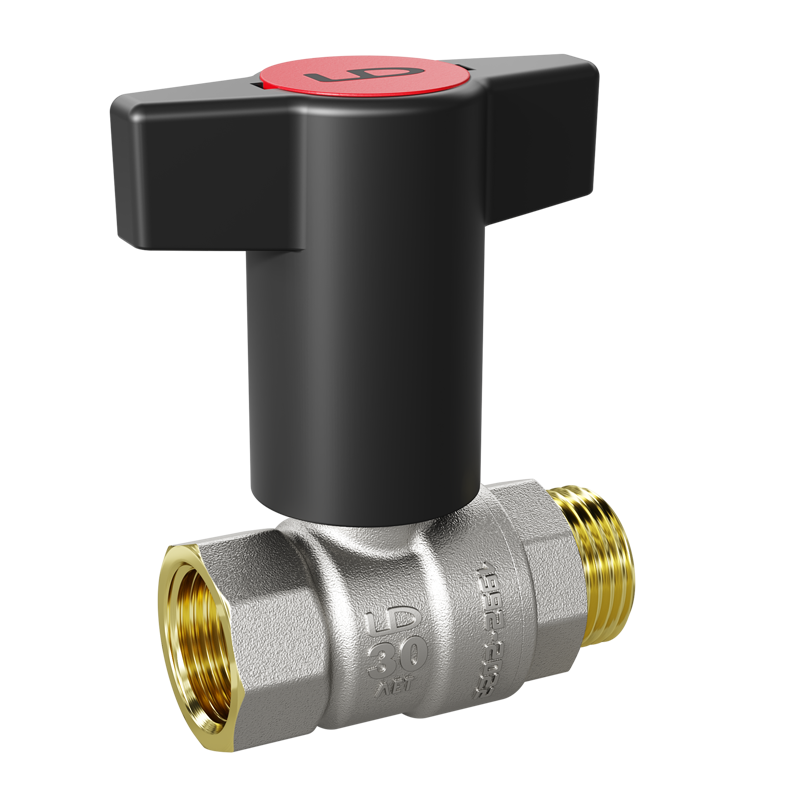 Изображение товара Кран шаровой латунный LD Pride 552744 3/4" НР-ВР