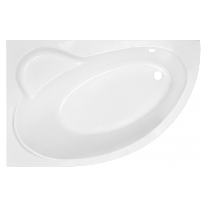 Изображение товара Ванна Royal Bath Alpine RB 819101 L 160x100 см акриловая асимметричная цвет белый 64526