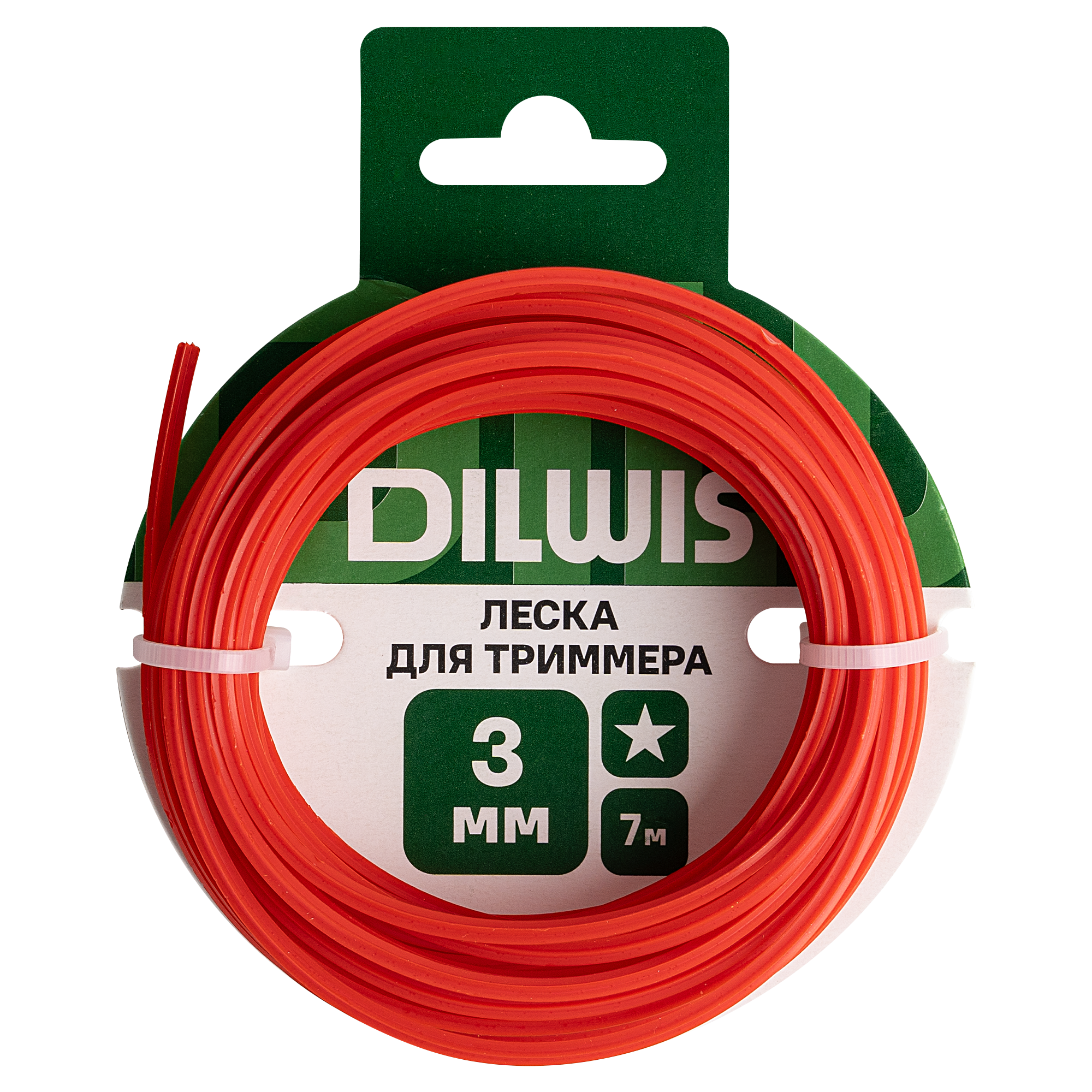 Изображение товара Леска DILWIS 3 мм 7 м Изображение товара Леска DILWIS 3 мм 7 м