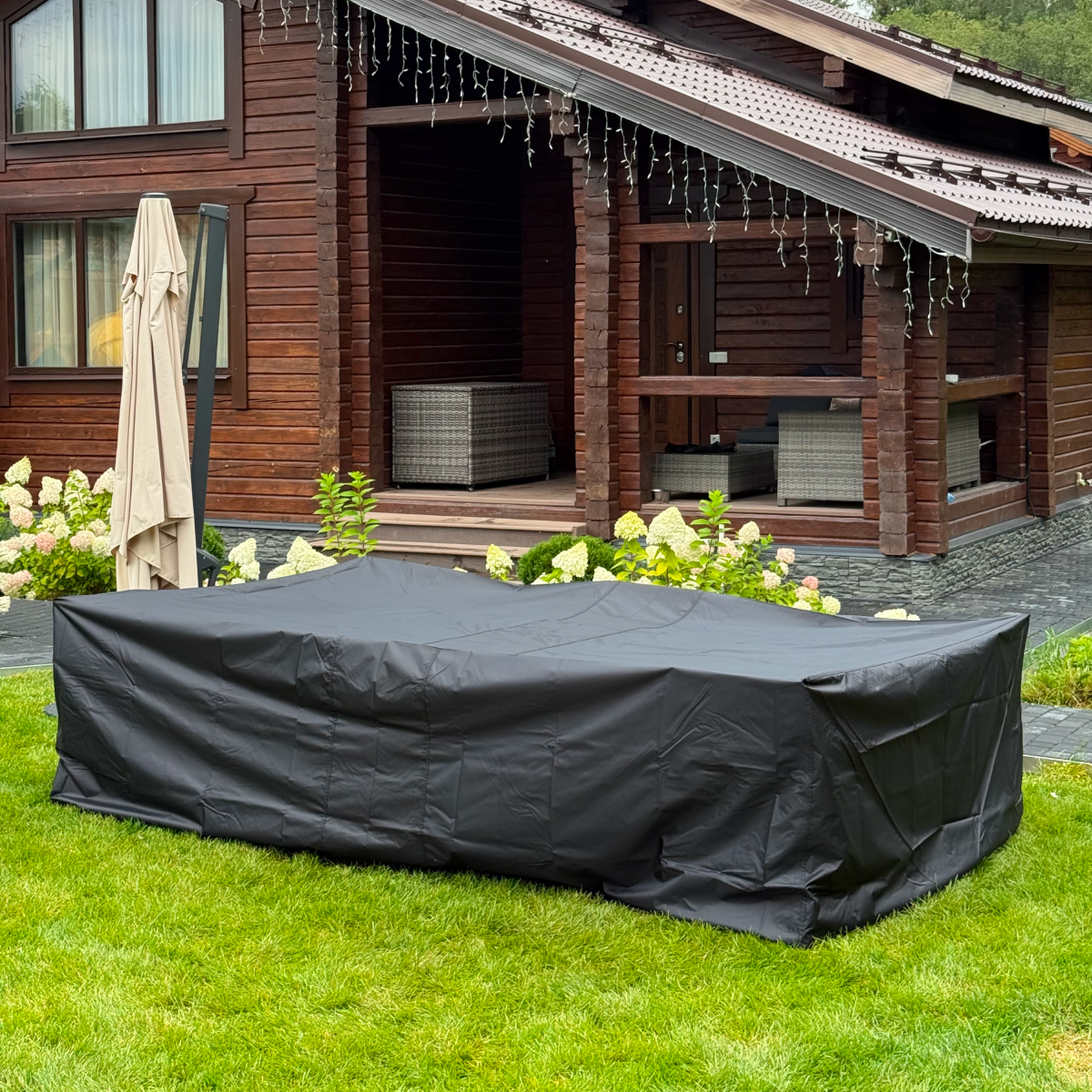 Изображение товара Универсальный водонепроницаемый чехол на мебель Royal Family 200x330 см из оксфорда