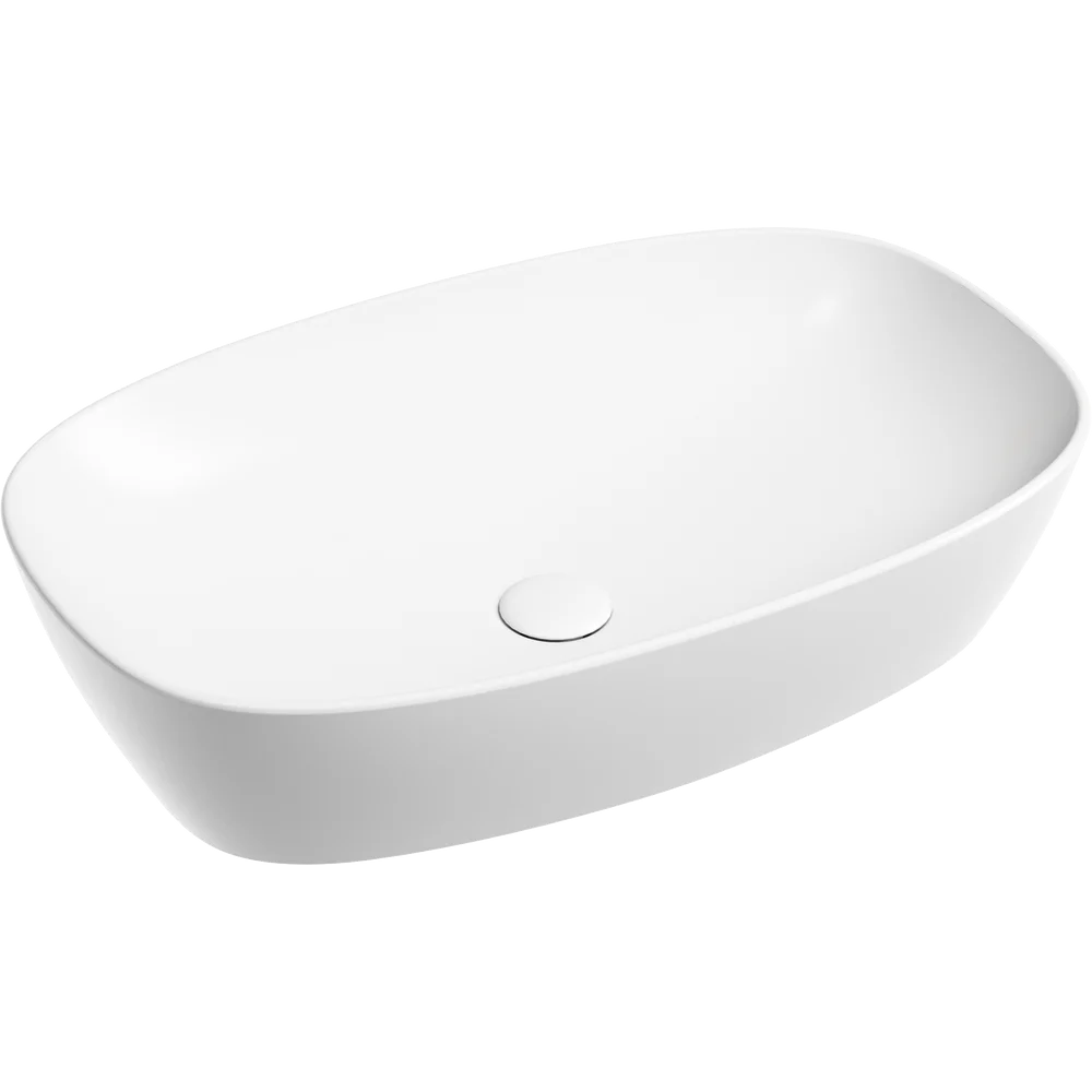 Изображение товара Раковина накладная Ceramicanova Element CN6049MW белая матовая 60 см для ванной