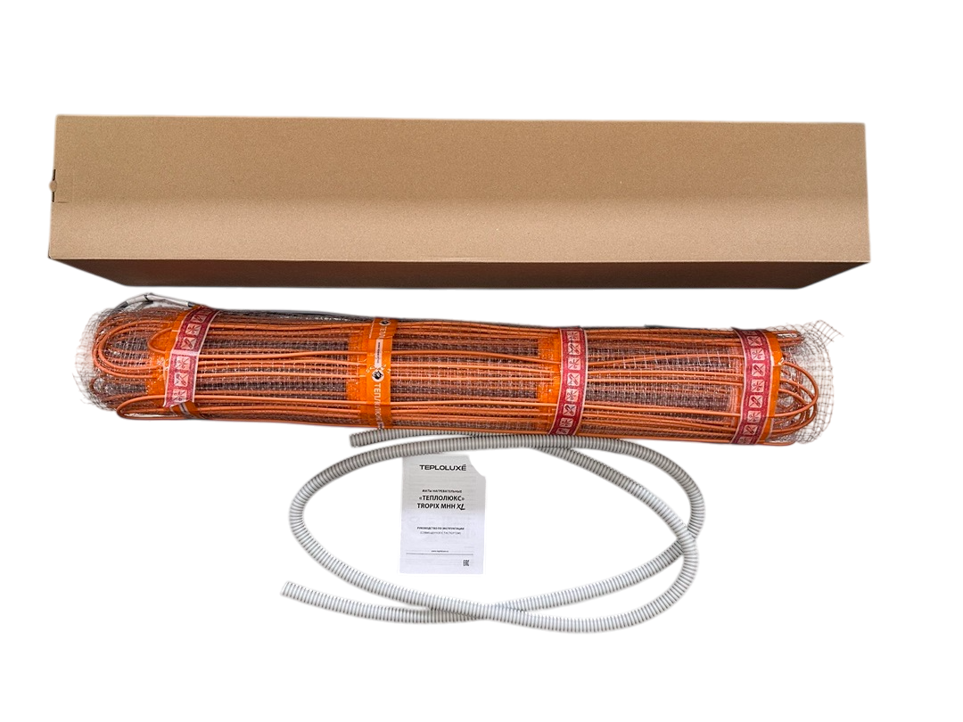 Изображение товара Электрический кабель для теплого пола Теплолюкс Tropix XL 2 8 м² 150 Вт