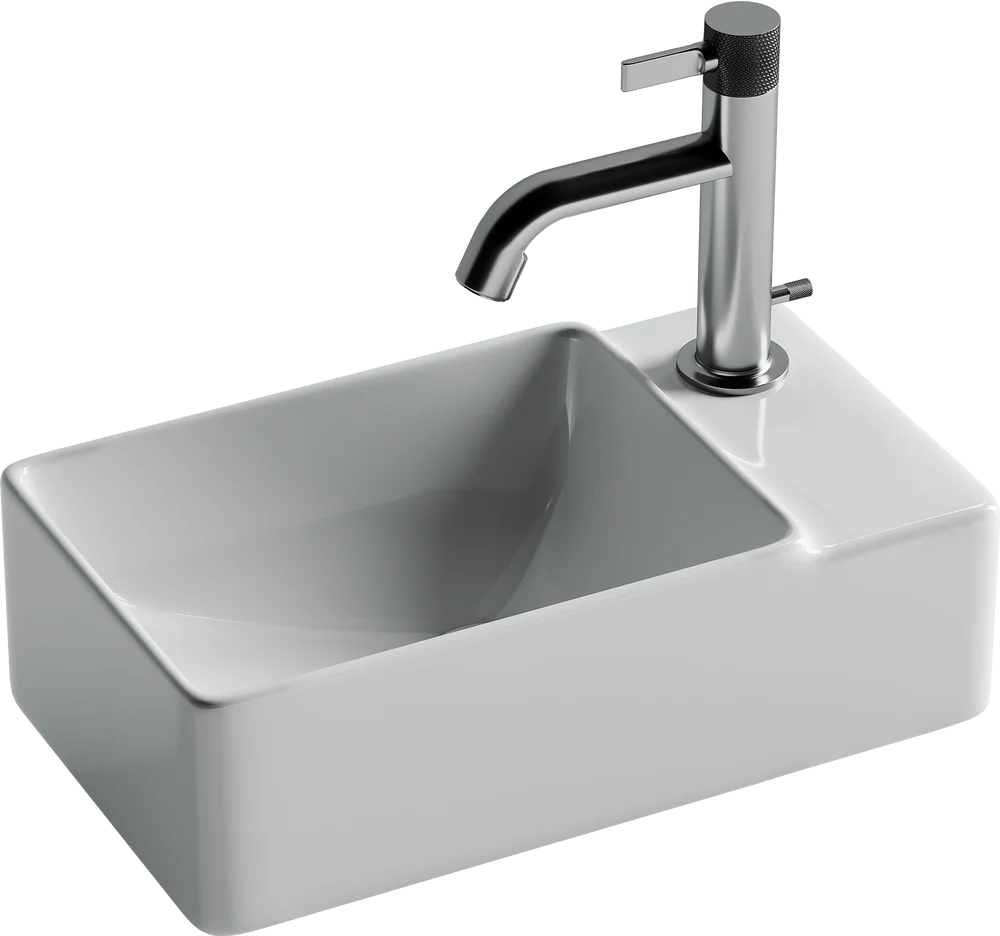 Изображение товара Раковина CERAMICANOVA CN5045 белый глянцевый