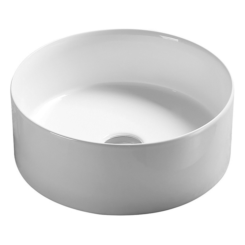 Изображение товара Раковина CERAMICANOVA Element CN6032 38.5 см — Белая накладная круглая