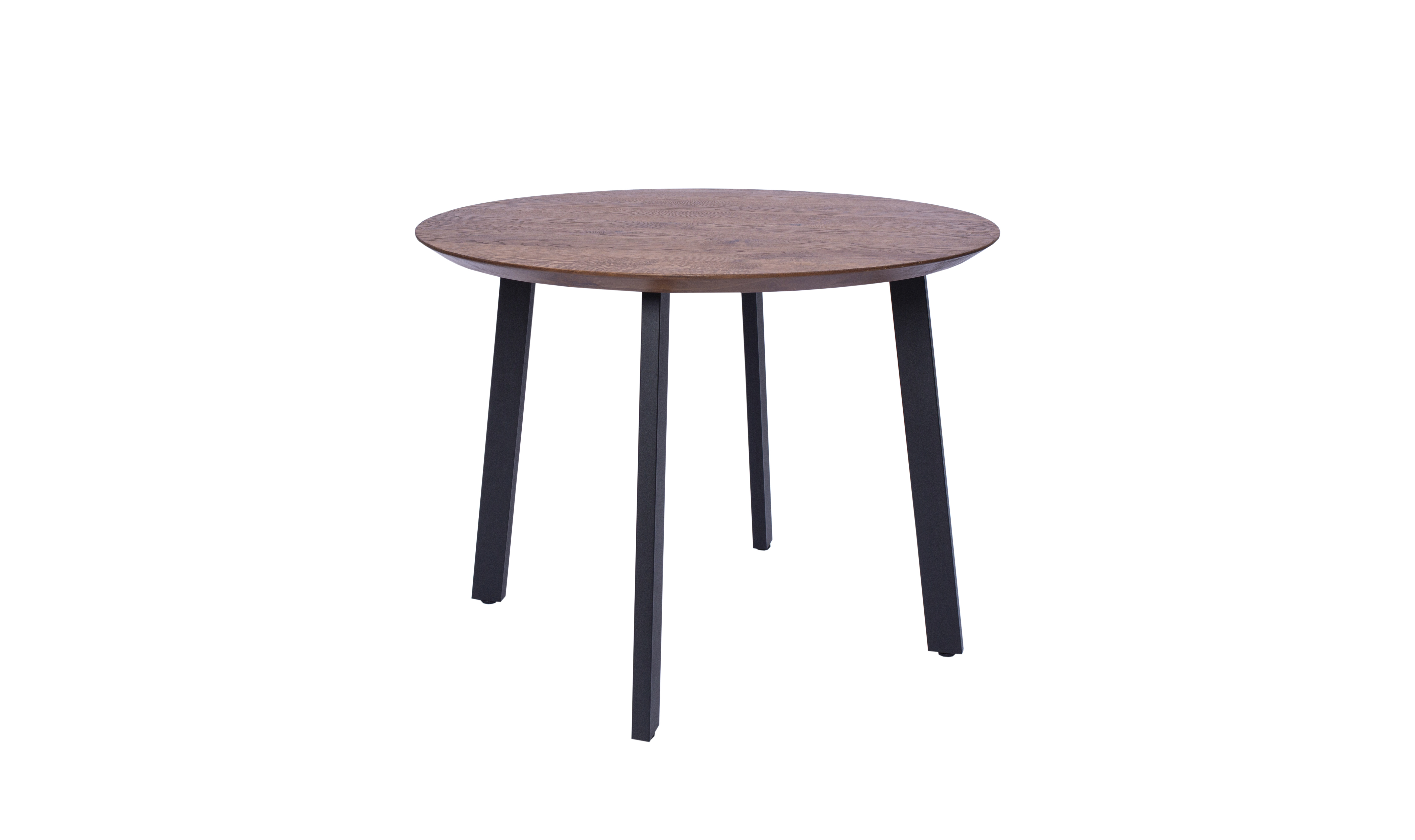 Изображение товара Стол круглый М-трейд 120538-1 100x100 см массив дерева цвет мореный дуб