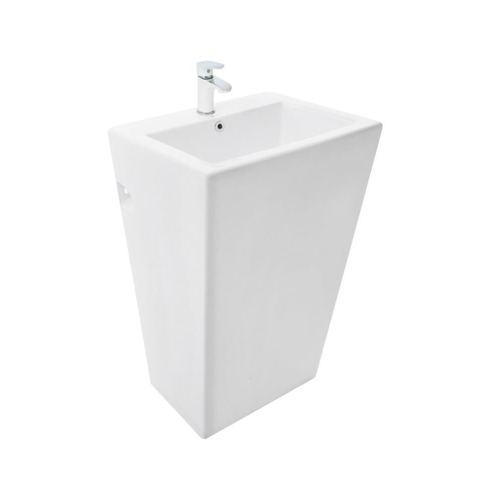 Изображение товара Раковина напольная WeltWasser Leerbach 4438 GL-WT 46 см