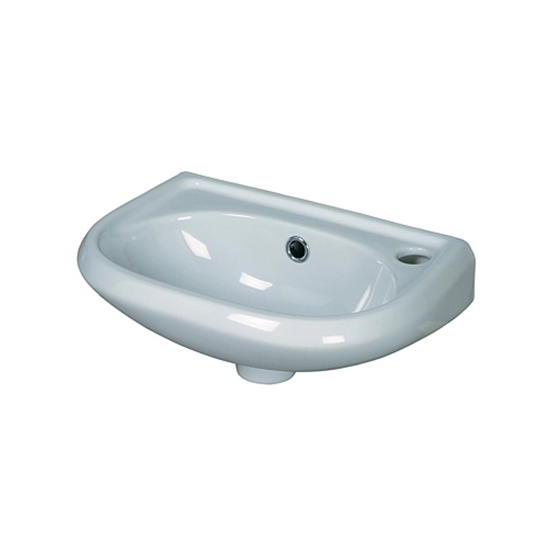 Изображение товара Раковина подвесная Santek бриз WH110445 38x26см цвет белый Изображение товара Раковина подвесная Santek бриз WH110445 38x26см цвет белый