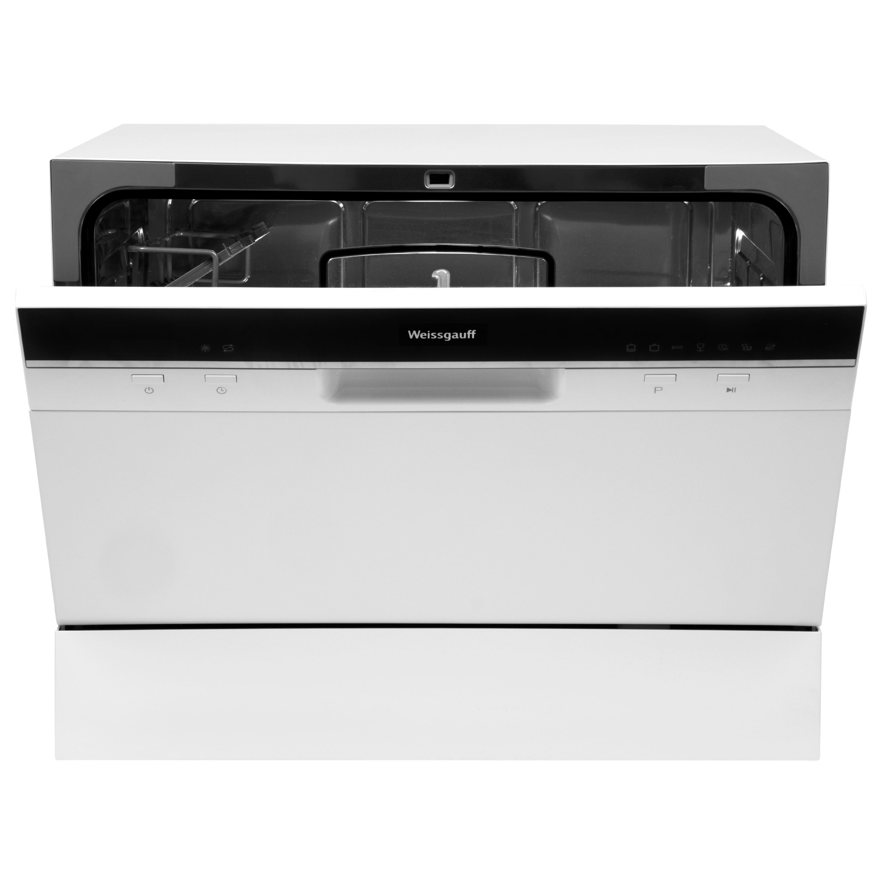 Изображение товара Посудомоечная машина Weissgauff 7 программ 6 комплектов белая настольная