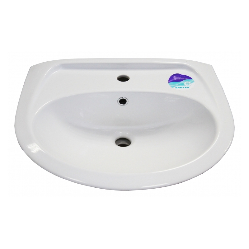 Изображение товара Раковина подвесная Santek Бриз 55 53x49 см белый современный дизайн