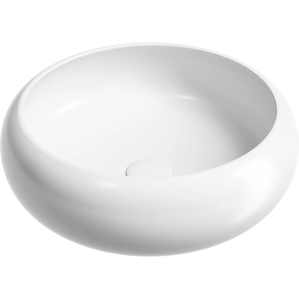 Изображение товара Раковина накладная Ceramicanova Element CN6050MW белая матовая 36см