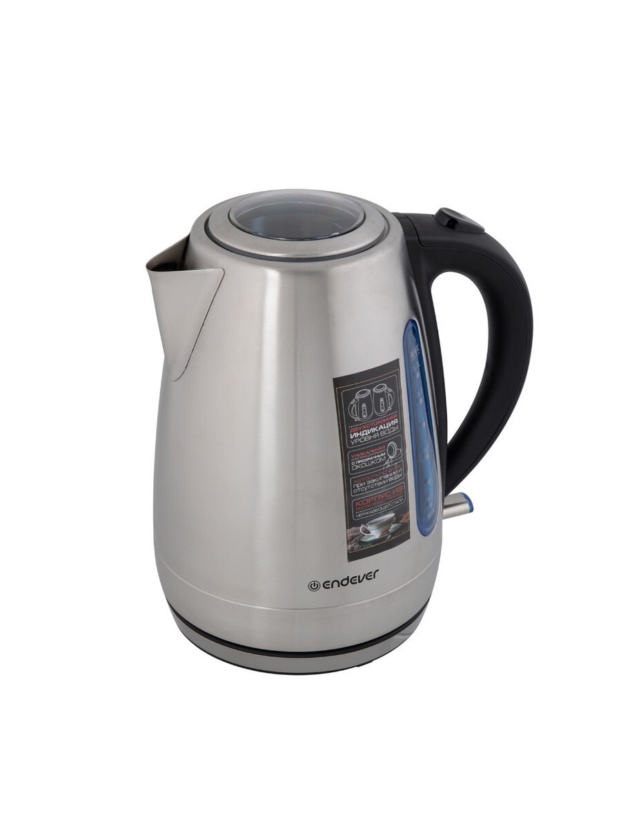 Изображение товара Электрический чайник Endever Skyline KR-228S 1.7 л нержавеющая сталь