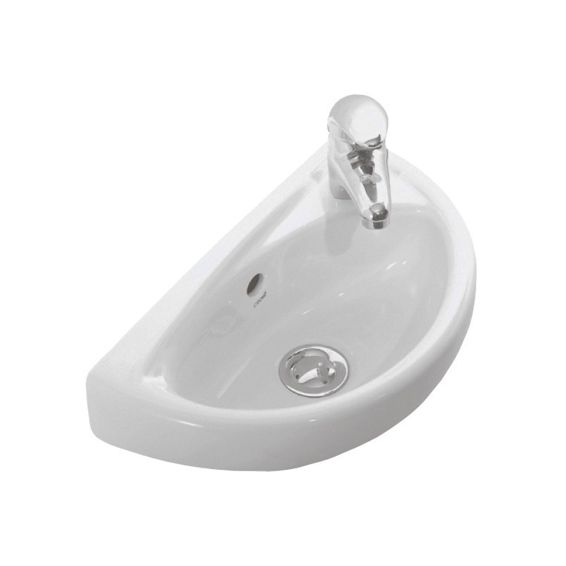 Изображение товара Раковина подвесная Creavit TP040-00CB00E-0000 Белая 39.5x22.5 см