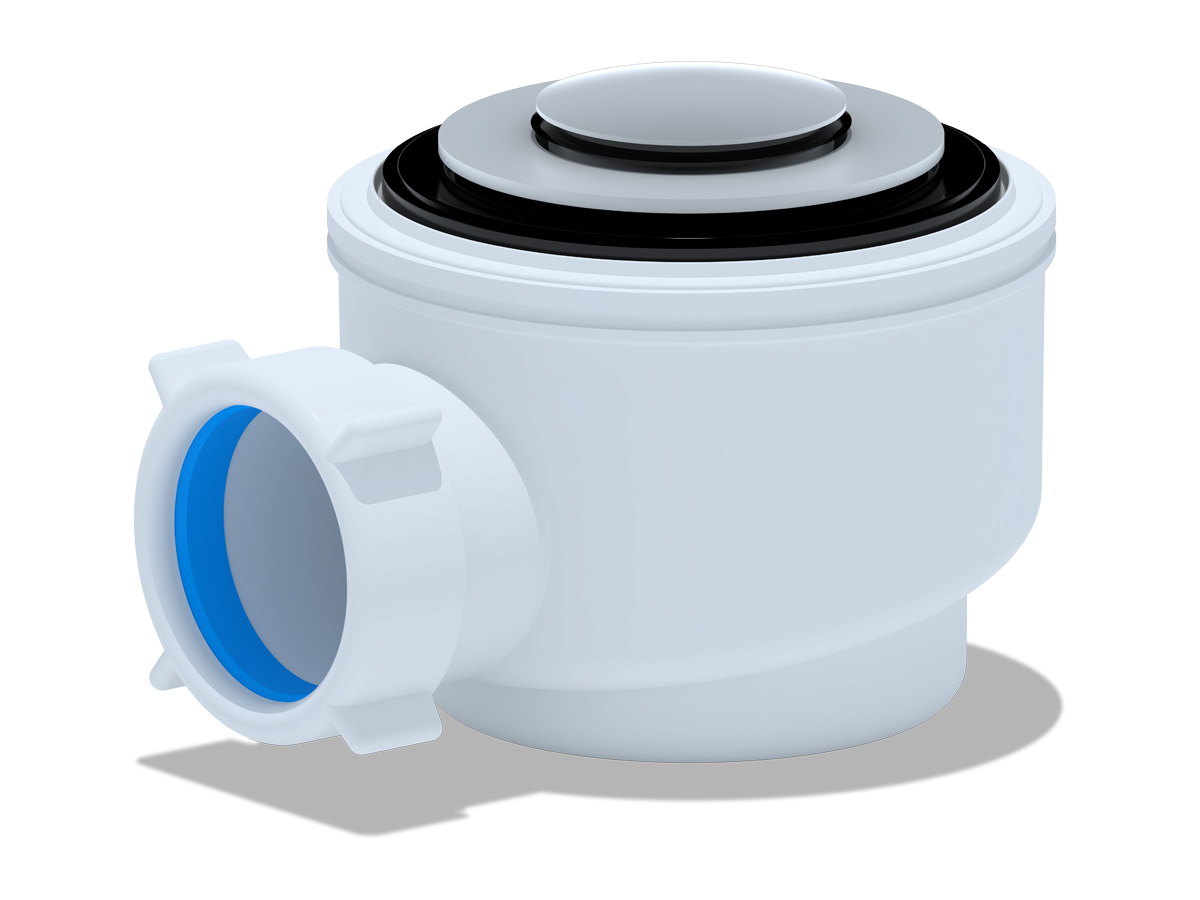 Изображение товара Сифон для душевого поддона АНИ Пласт E410CL с механизмом клик-клак