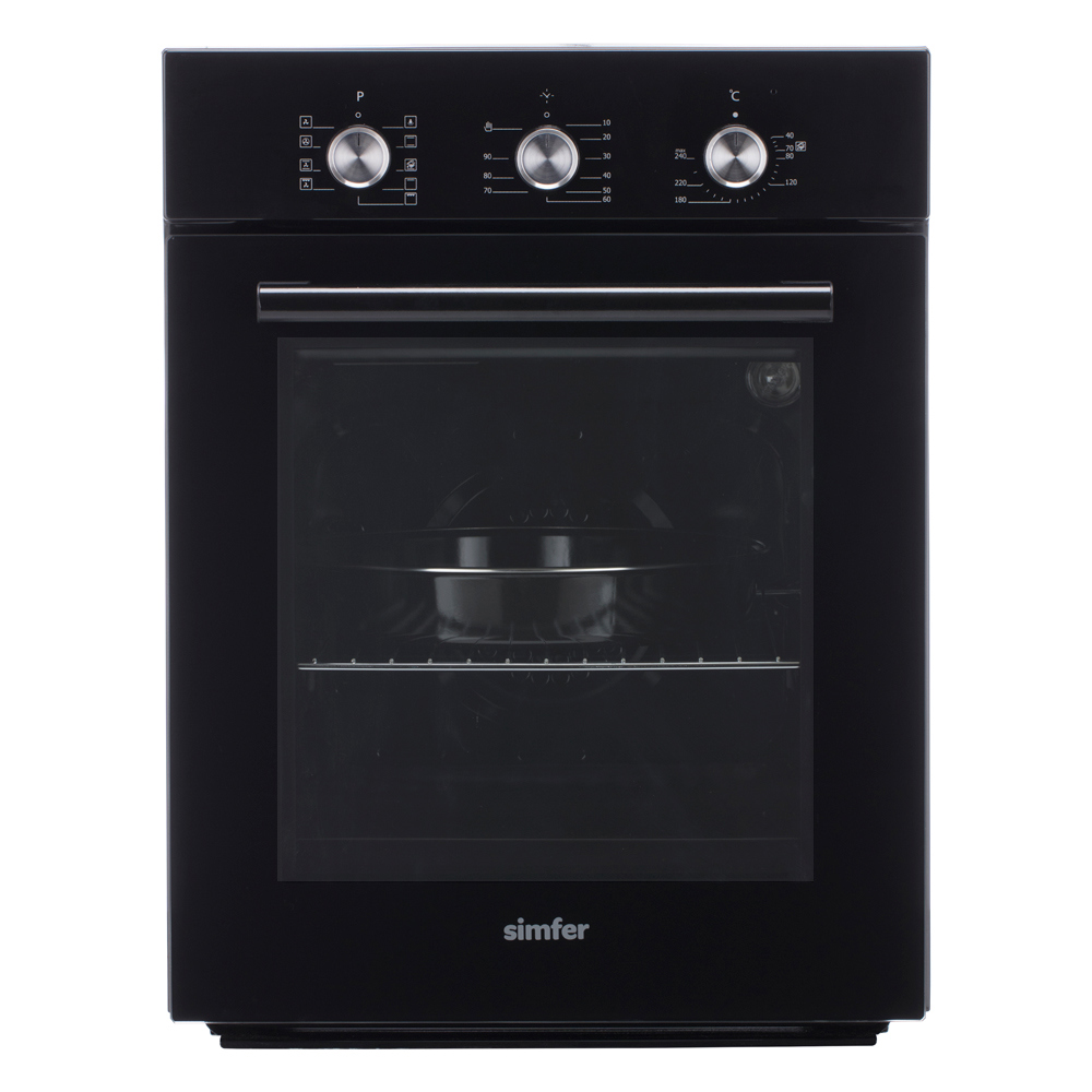 Изображение товара Духовой шкаф Simfer B4EB19070 встроенный электрический черный 49л 8 режимов