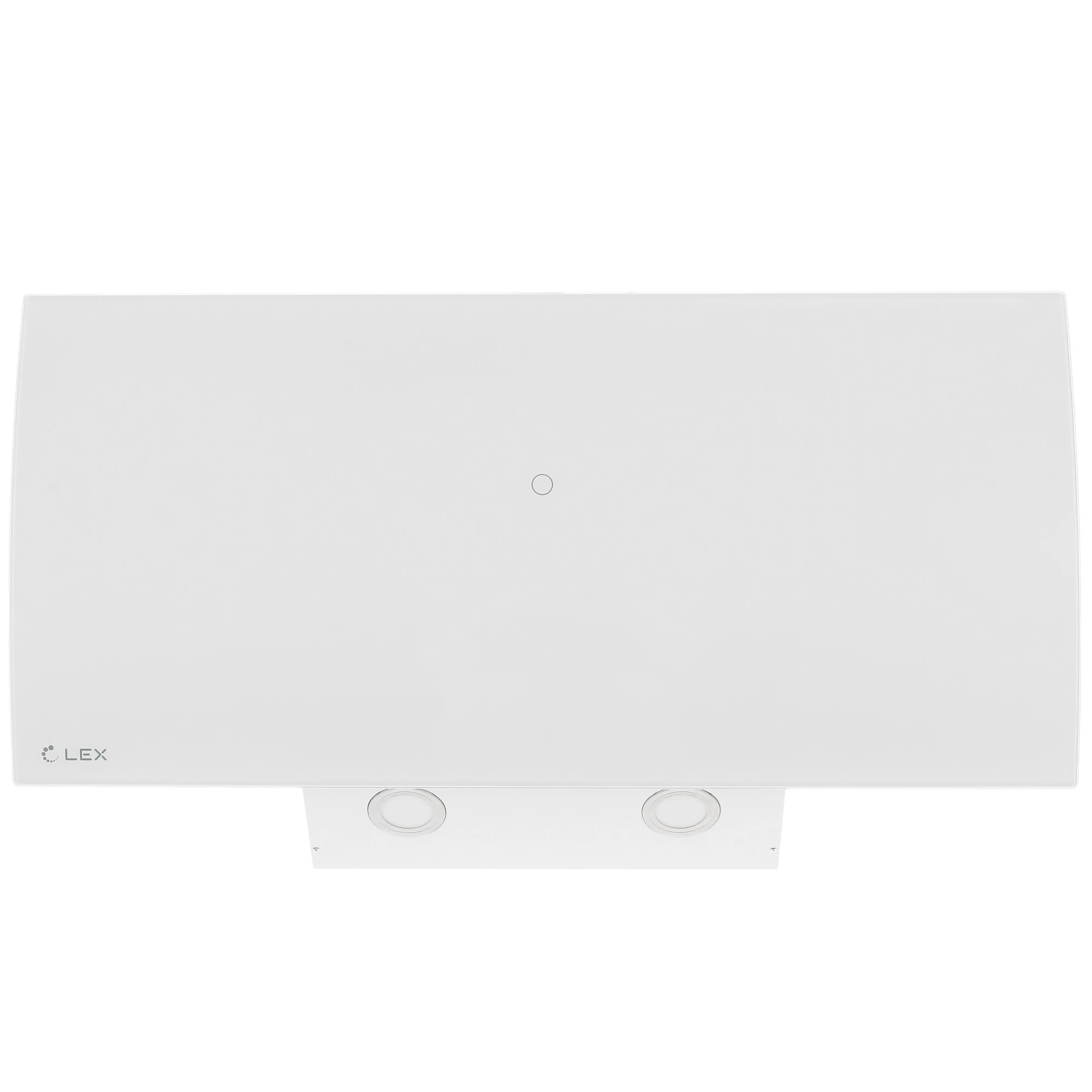 Изображение товара Вытяжка Lex PLAZA GS 900 WHITE шириной 89.5 см для кухни с сенсорным управлением