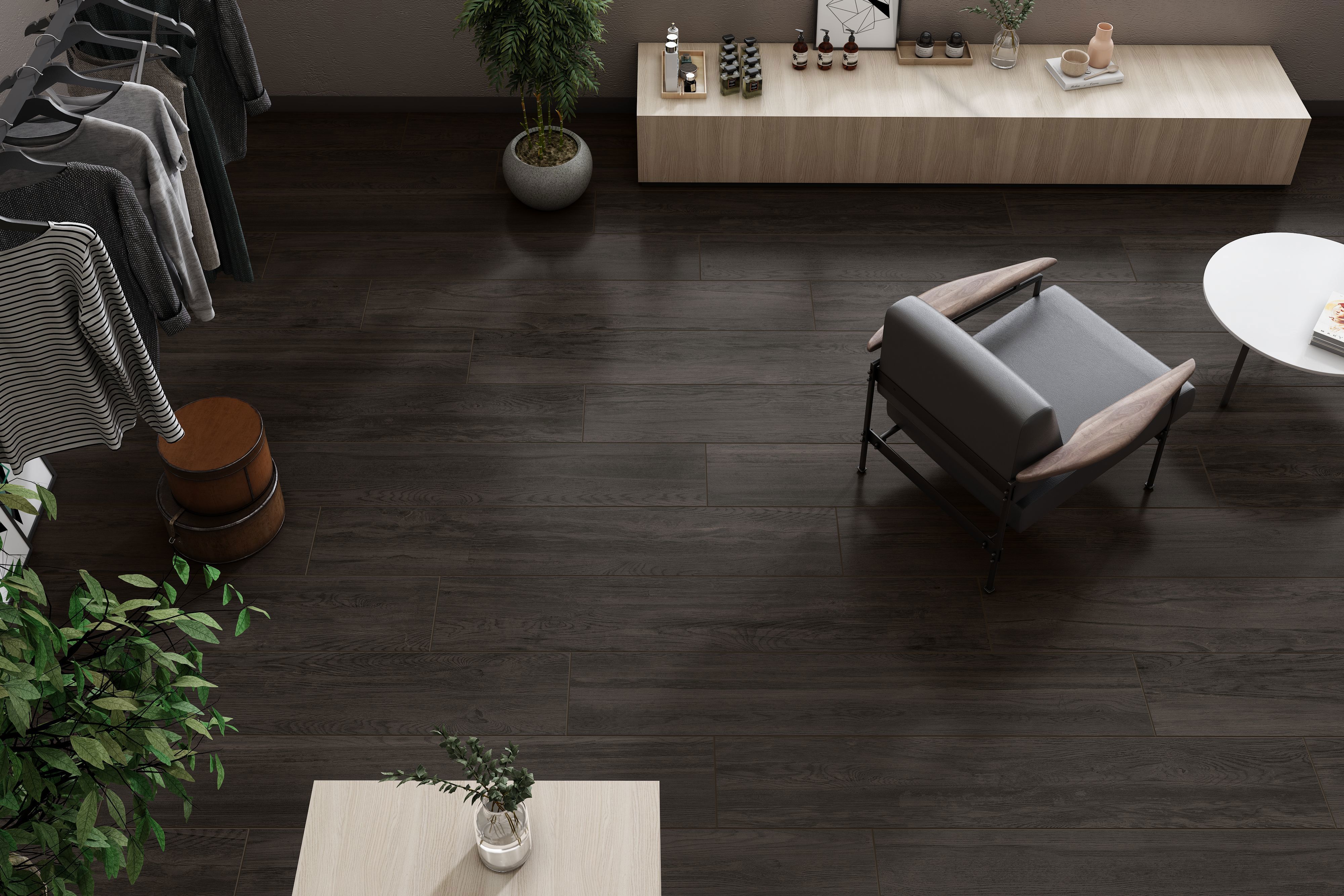 Изображение товара Керамогранит Gravita Novela 20x120 см Wenge для пола и стен