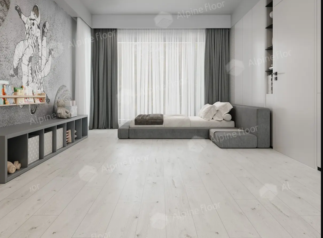 Изображение товара Ламинат Alpine Floor Intensity Дуб Арно 34 класс толщина 12 мм с фаской 1.688 м² цена за упаковку