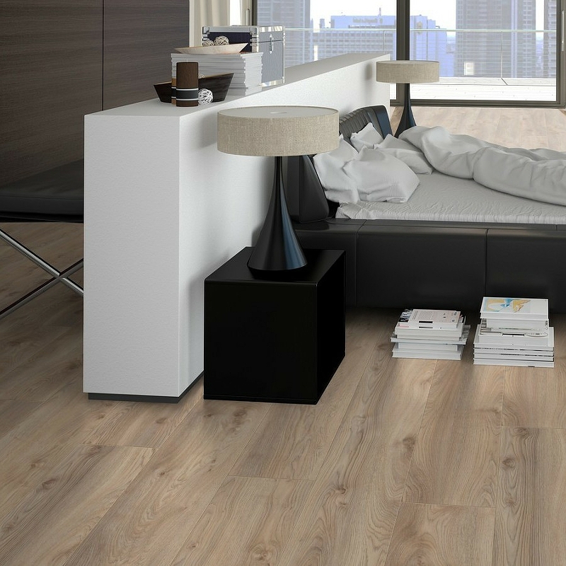 Изображение товара Ламинат Alpine Floor Intensity Дуб Феррара 34 класс 12 мм с фаской 1.69 м2 цена за упаковку