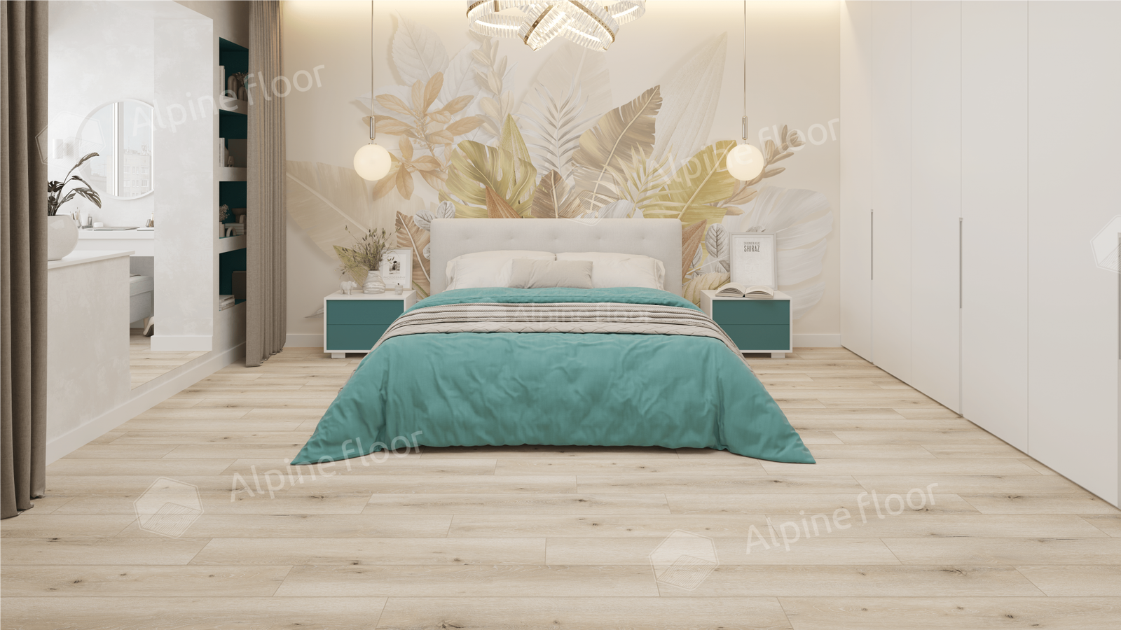 Изображение товара Ламинат Alpine Floor Aura Дуб Верона 33 класс 8 мм фаска 2.41 м²
