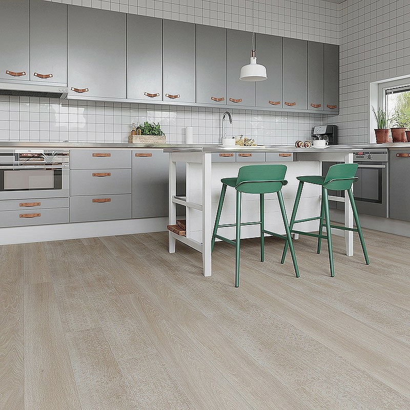 Изображение товара Ламинат Alpine Floor Aura Дуб Бергамо 33 класс 8 мм восковой фаской для жилых и коммерческих помеще