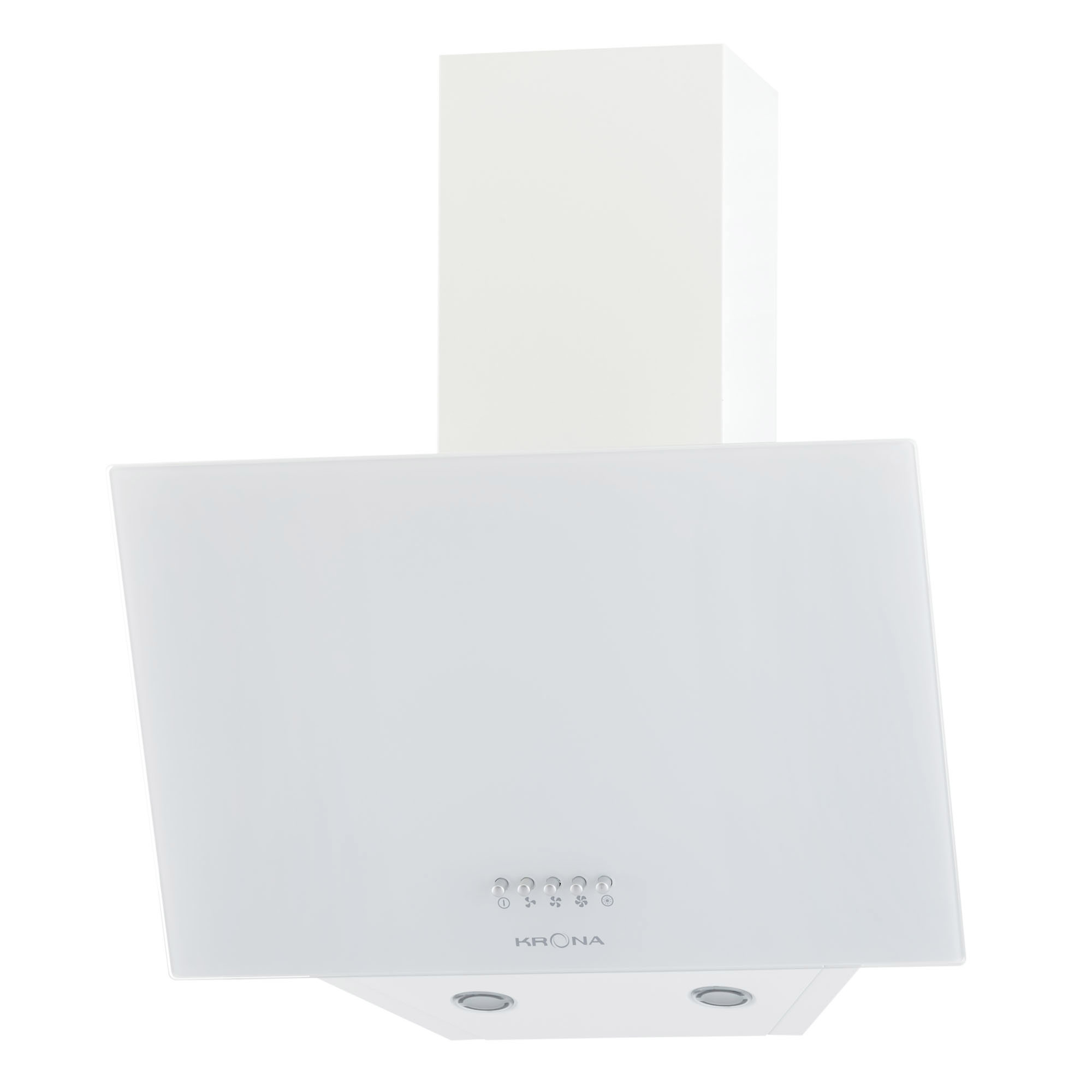 Изображение товара КронА HELGA 500 белая вытяжка со стеклянной панелью 49.6 см