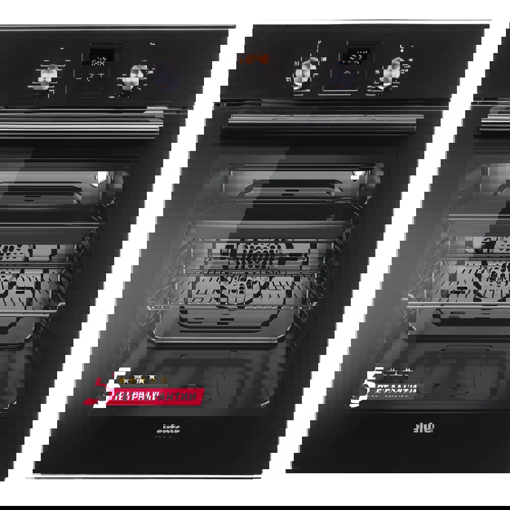 Изображение товара Электрический встраиваемый духовой шкаф Simfer B6EB56001 60x59.5 см черный