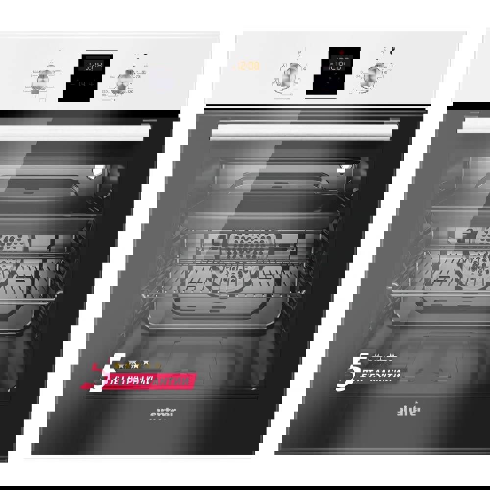 Изображение товара Электрический встроенный духовой шкаф Simfer B6EW56001 60x59.5 см белый