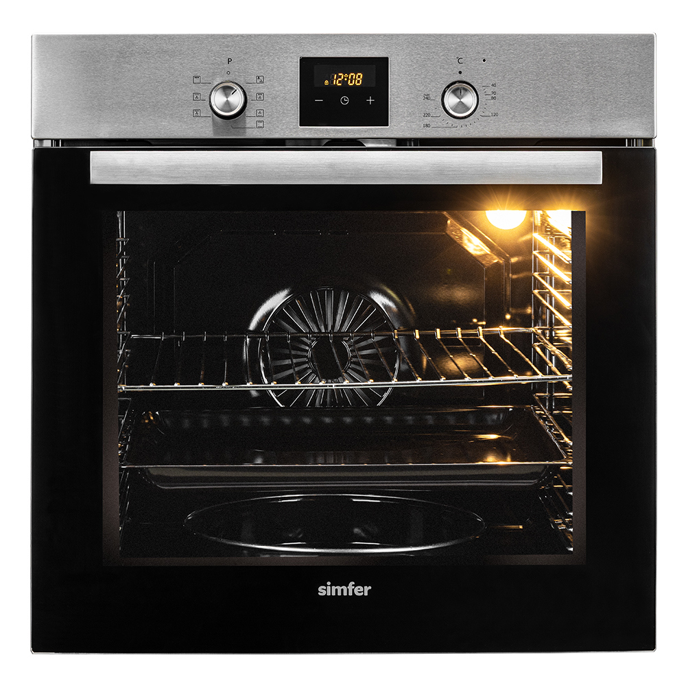 Изображение товара Встраиваемый духовой шкаф Simfer B6EM56025 80 л электрический с конвекцией