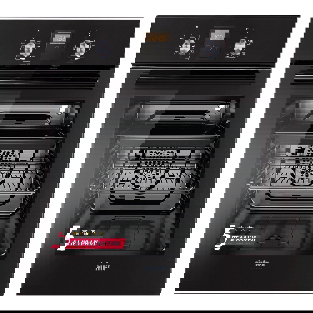 Изображение товара Электрический духовой шкаф Simfer B6EB56070 60x59.5x57 см цвет черный