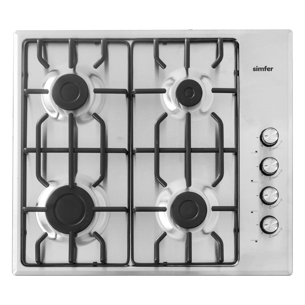 Изображение товара Газовая варочная панель Simfer H60Q40471 60 см 4 конфорки электроподжиг