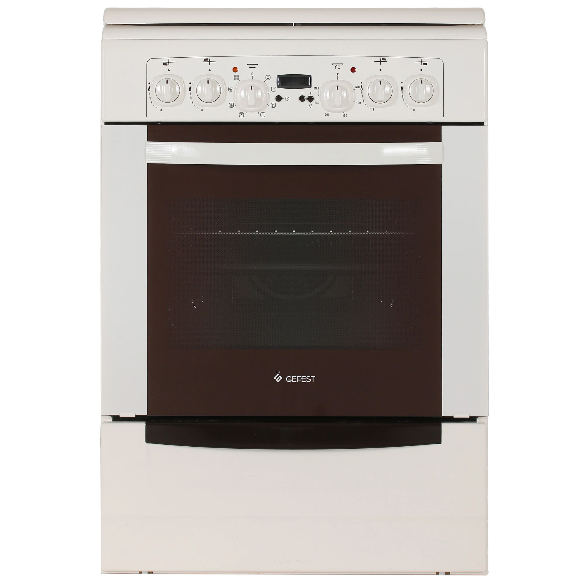 Изображение товара Кухонная плита Gefest 453276 с духовкой и электроподжигом, кремовый цвет