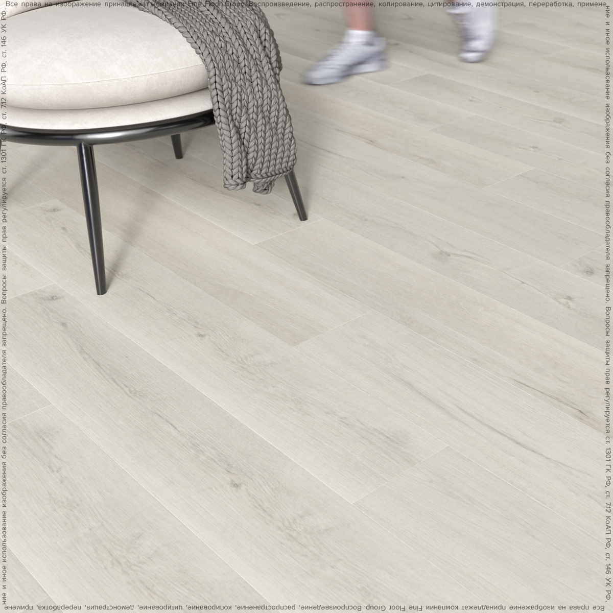 Изображение товара SPC плитка Fine Floor R-Line Дуб Ичера Класс 33 толщина 4.5мм 1.786 м²