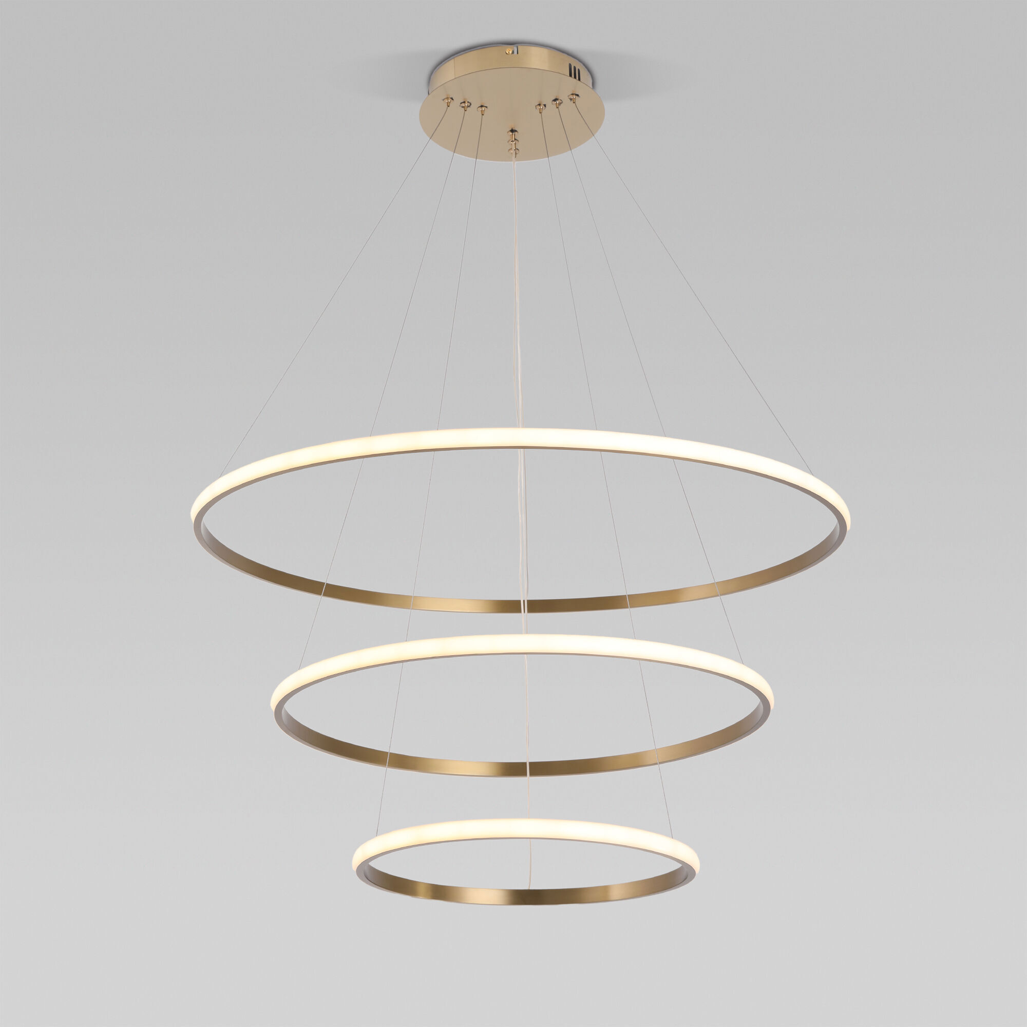 Изображение товара Люстра светодиодная Collars с пультом регулировка цвета яркости 38 м²