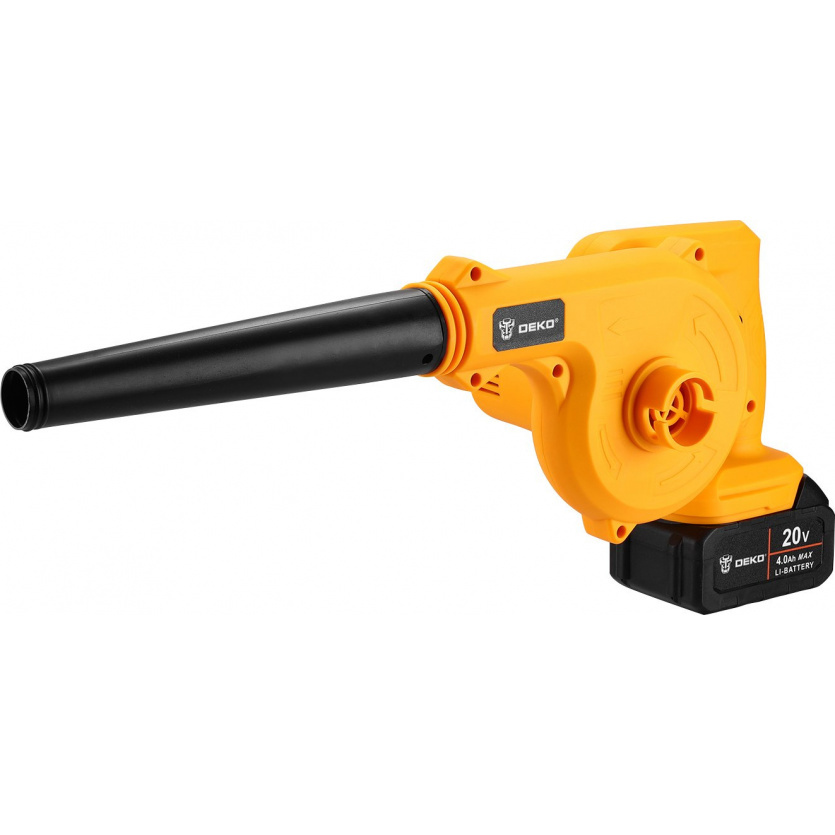 Изображение товара Воздуходувка садовая аккумуляторная Deko DKBL20 20 В, АКБ и ЗУ в комплекте