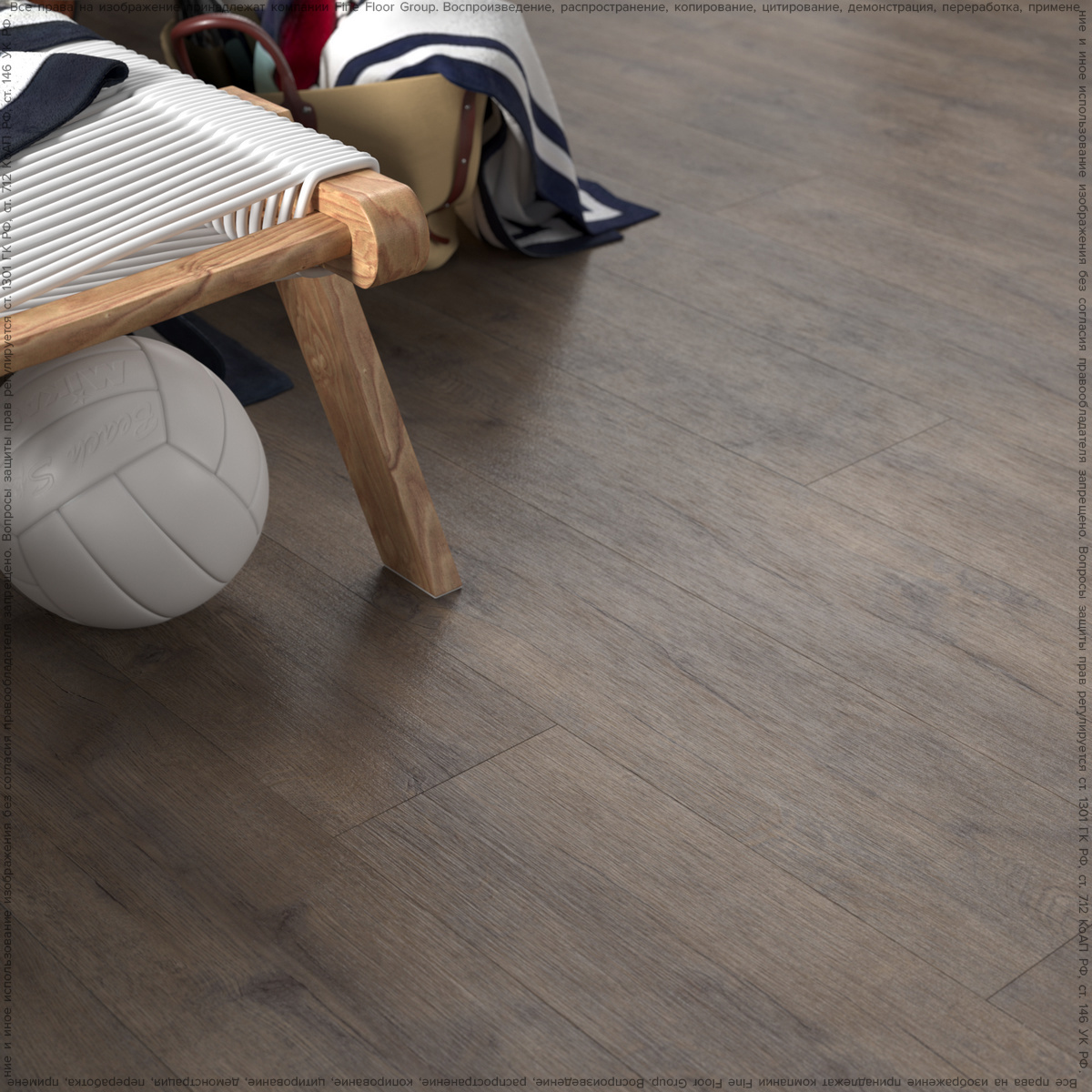 Изображение товара Инженерная кварц-виниловая плитка FINE FLOOR FF-STRONG дуб квантум 4 мм влагостойкая