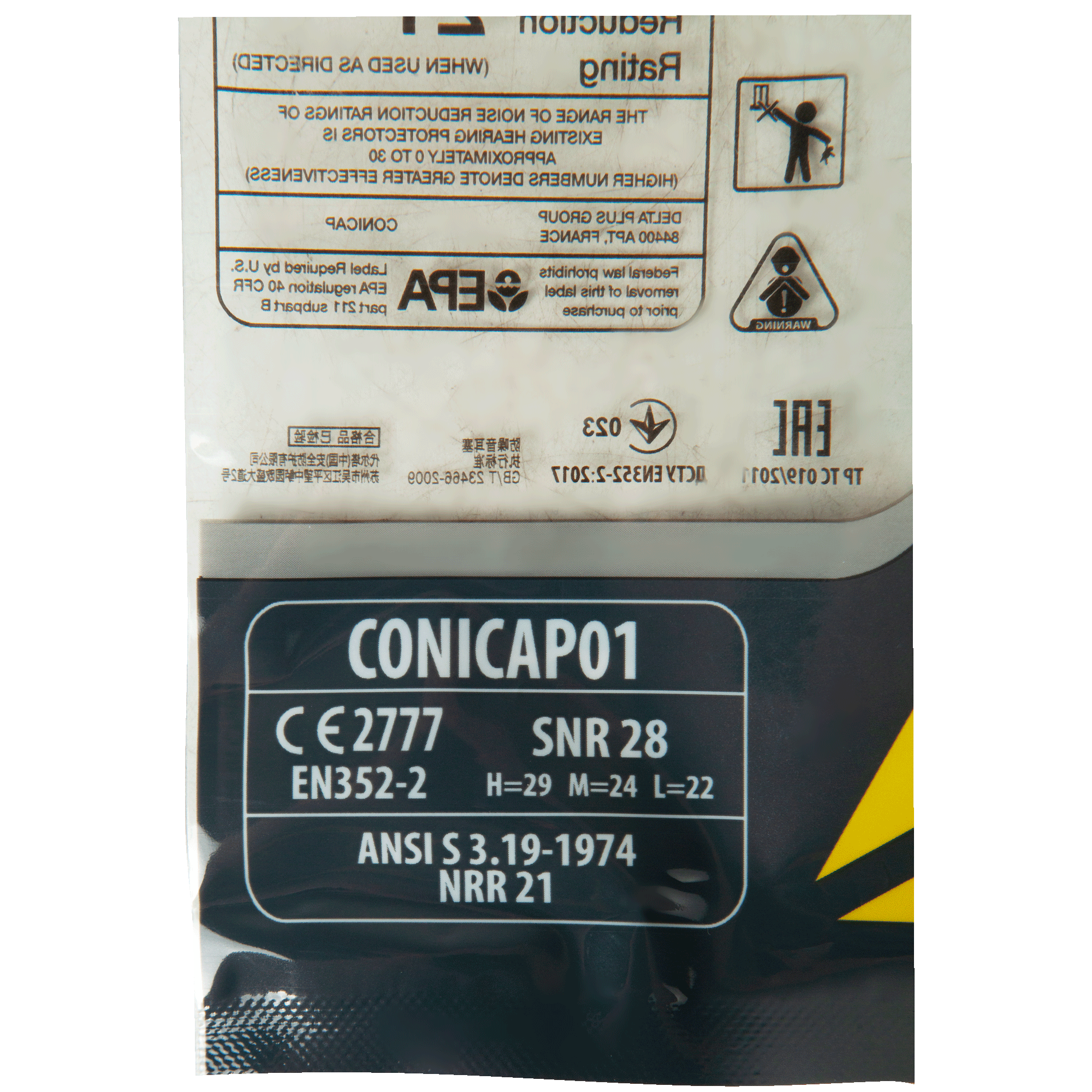 Беруши Delta Plus CONICAP01JA - 9