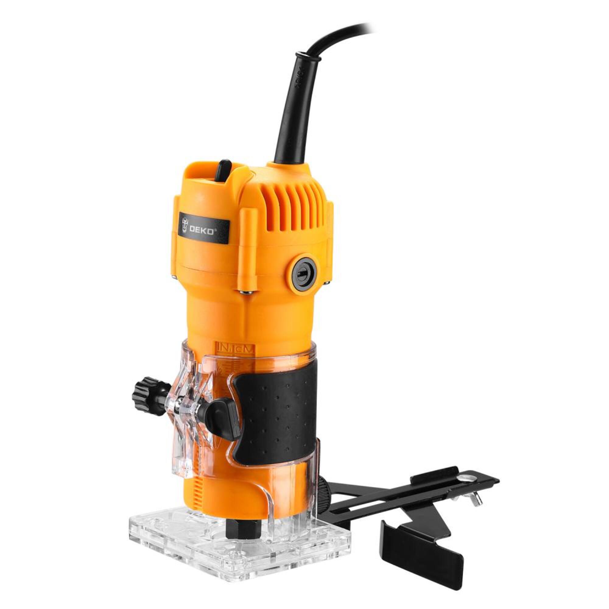 Изображение товара Фрезер сетевой кромочный Deko DKR850W 850 Вт регулировка скорости удобство работы