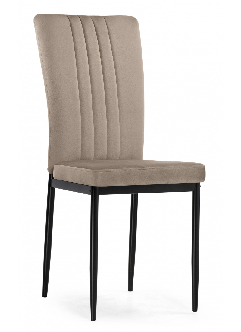 Изображение товара Стул Woodville Rek 40x94x54 см на металлокаркасе велюр современный стиль