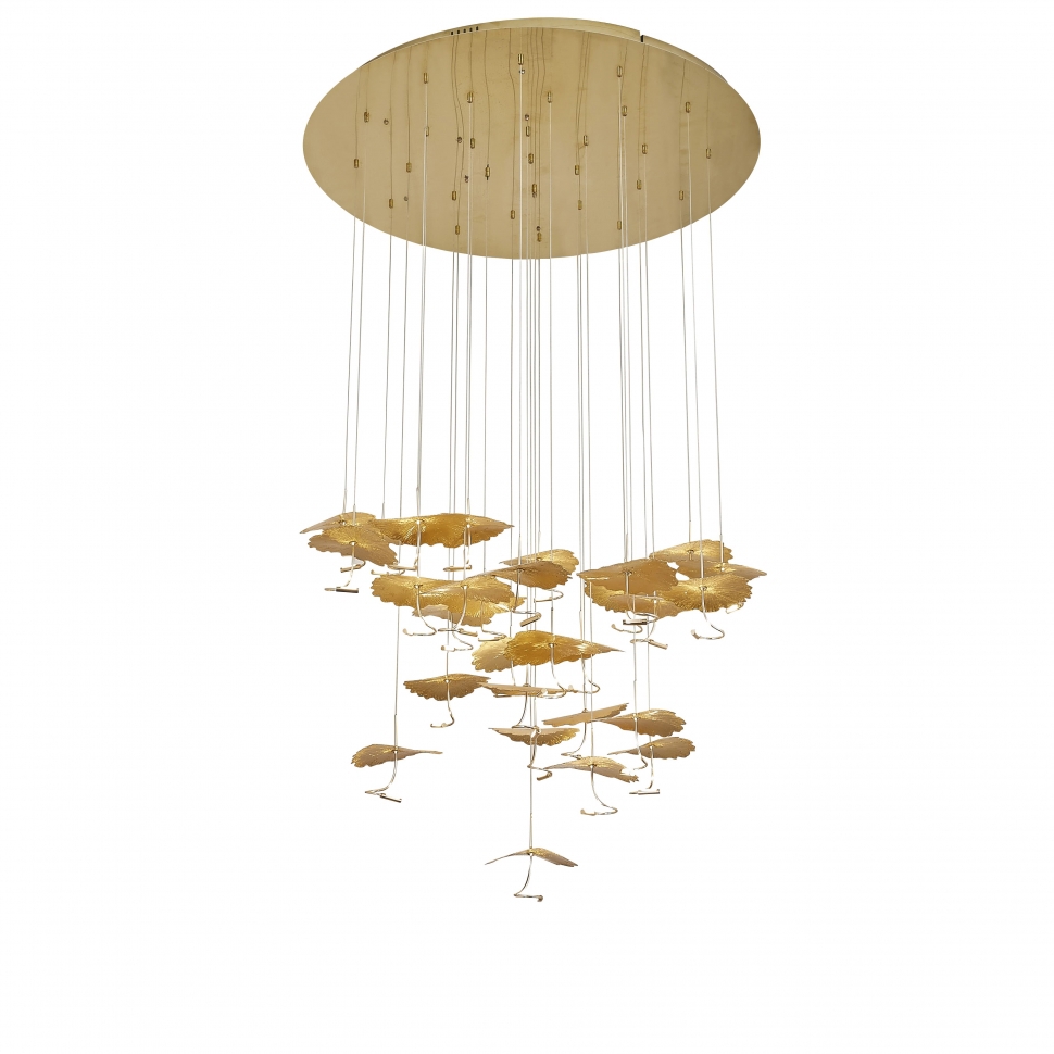 Изображение товара Подвесной светильник LED Lotus 8827P-19 BR теплый белый бронза современный дизайн