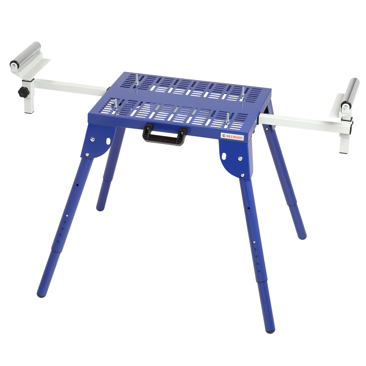 Изображение товара Верстак для торцовочный пилы складной Belmash D153A 600x460x1010 мм максимальная нагрузка 150 кг
