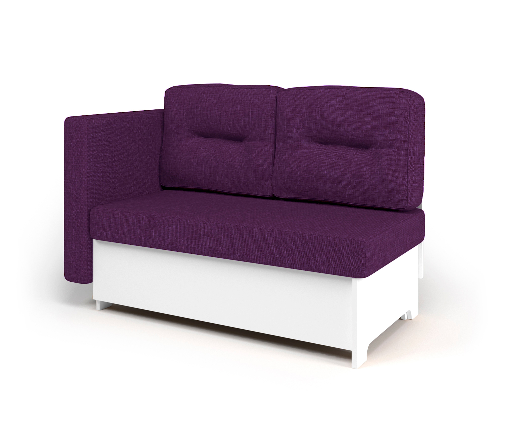 Изображение товара Кушетка Гамма 120 с механизмом Еврокнижка и ящиком для хранения