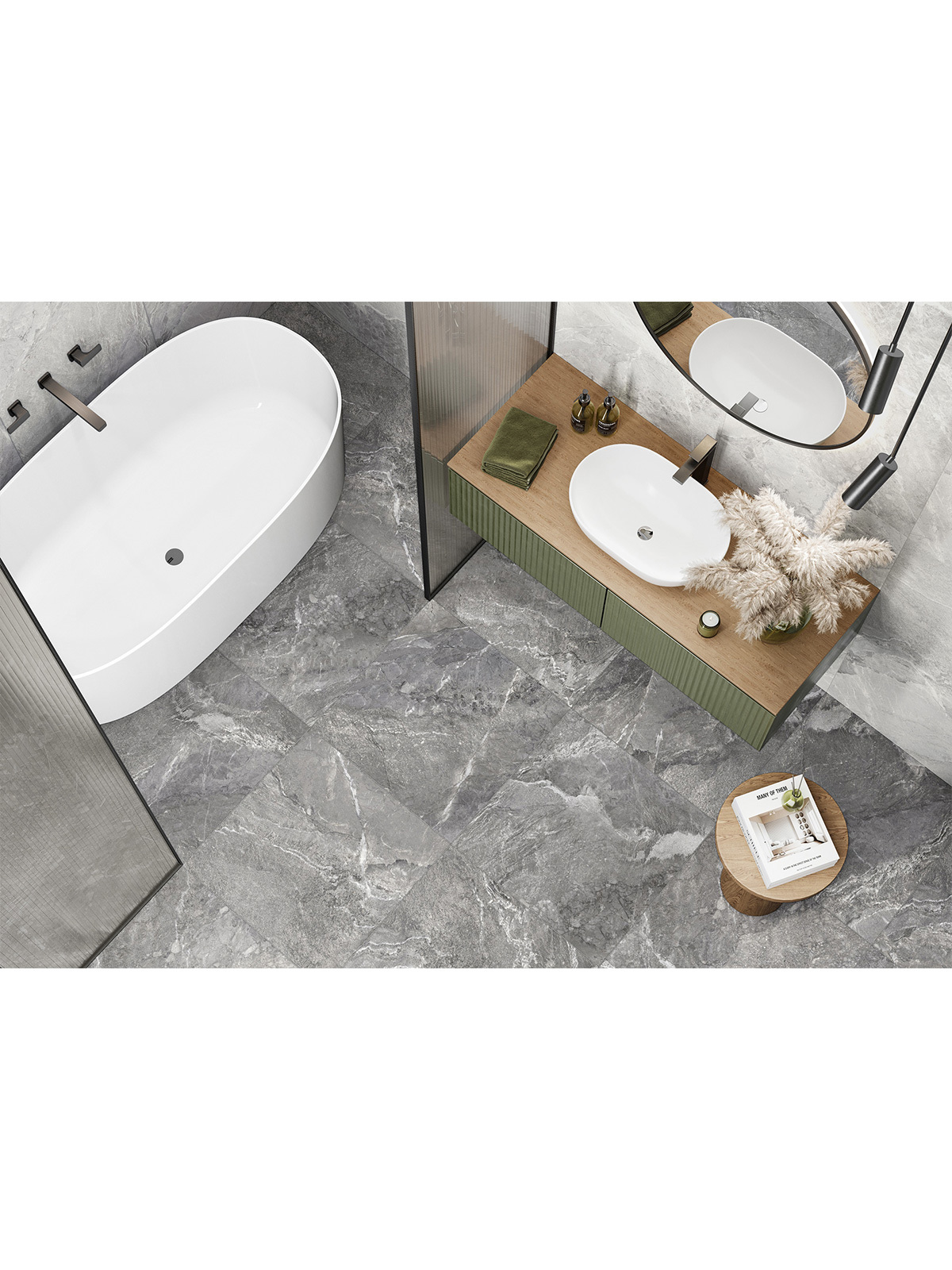 Изображение товара Керамогранит New trend Wild D60260M 60x60см цвет серый