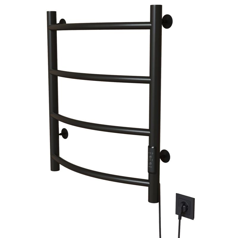 Изображение товара Электрический полотенцесушитель MIXLINE CAPELLA 600х532 мм 201 Вт черный