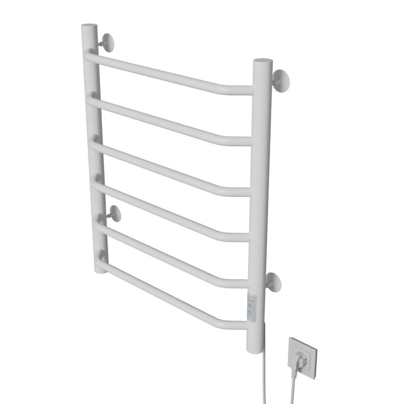 Изображение товара Электрический полотенцесушитель MIXLINE MIRA 532x800 мм 253 Вт белый IPx4