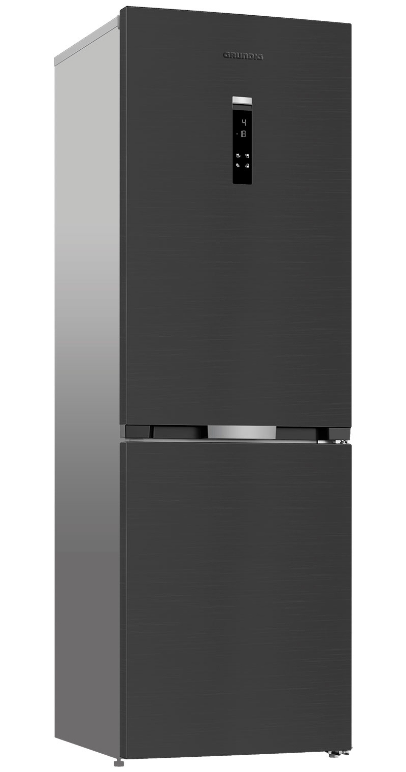 Изображение товара Отдельностоящий холодильник Grundig GKPN66830FXD 368л серый антрацит с No Frost